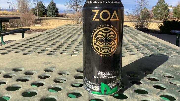 A can of ZOA Original energy drink