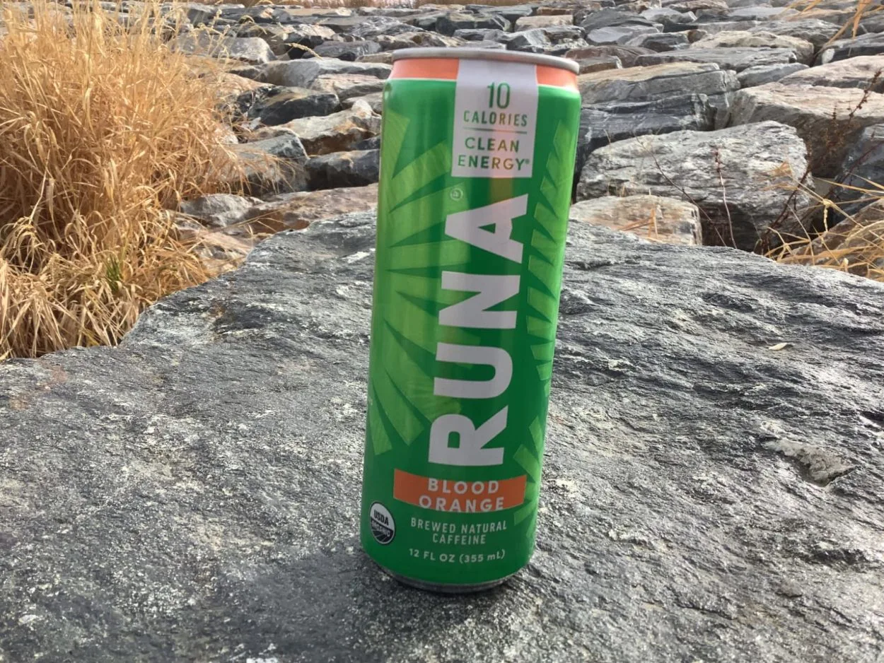 A can of RUNA Clean energy 